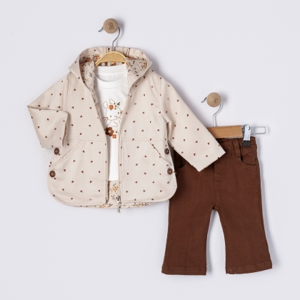 MONTLU KIZ 3LÜ TAKIM