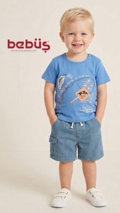 TSHIRTLU IKILI ERKEK TAKIM