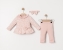 PAPATYA DESENLİ BADY 2Lİ KIZ BEBE TAKIM 